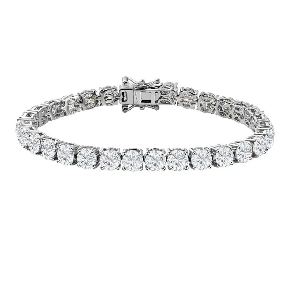 925S & VVS Moissanite Tennis Bracelet